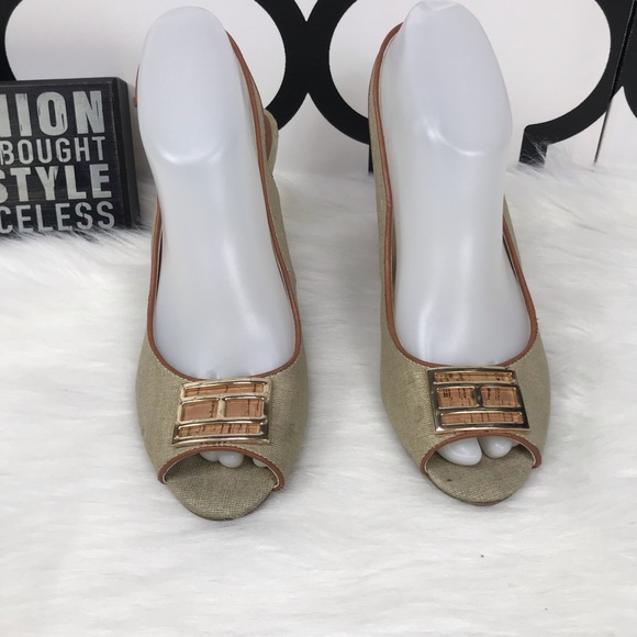 Tommy Hilfiger Cork Wedges - Picture 2 of 8